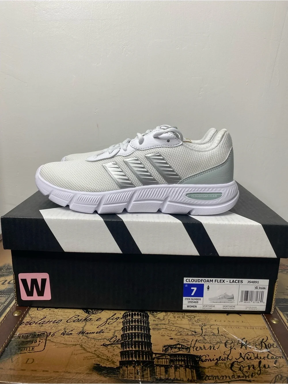 Adidas Cloudfoam Flex Laces Women US Size 7